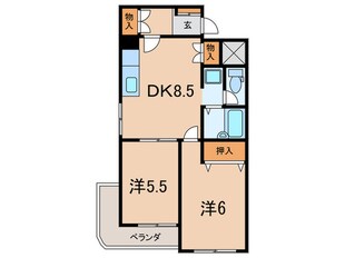 グランパ用賀の物件間取画像